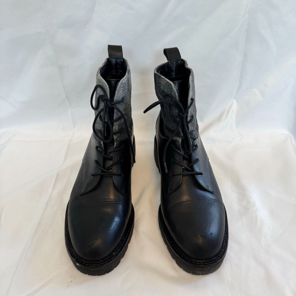 Kelsi Dagger Brooklyn Women's Ankle Combat Boots Size 9 - Picture 4 of 8